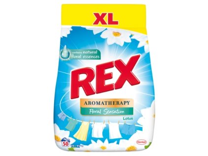 Rex Lotus prací prášek, 50 dávek, 3 kg