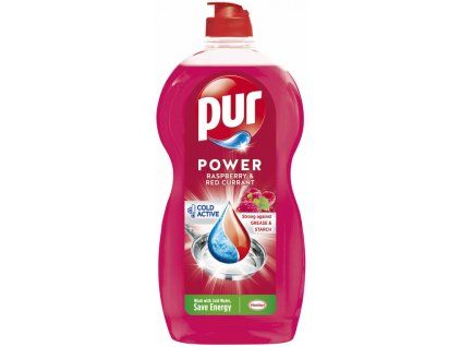 19221 pur power raspberry red currant prostredek na myti nadobi 450 ml