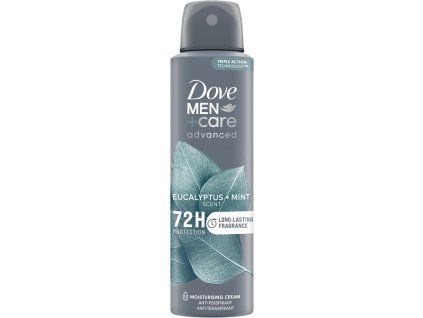 19652 dove men care advanced eucalyptus mint deospray 150 ml