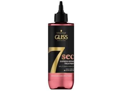 Gliss 7 sec Split Ends Miracle expresní regenerační kůra na vlasy, 200 ml