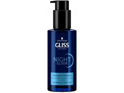 19895 gliss overnight moisture nocni elixir na vlasy 100 ml