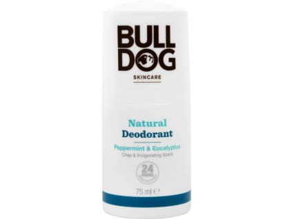 Bulldog Peppermint & Eucalyptus Natural Deodorant roll-on, 75 ml