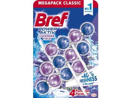 Bref Power Aktiv Lavender WC blok 3 x 50 g