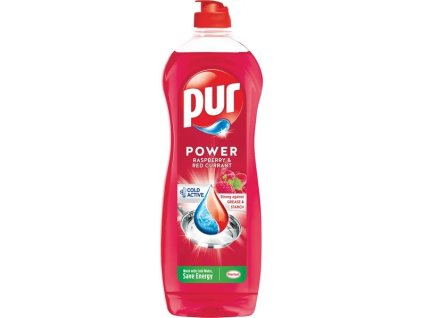 Pur Power Raspberry & Red Currant prostředek na mytí nádobí, 750 ml