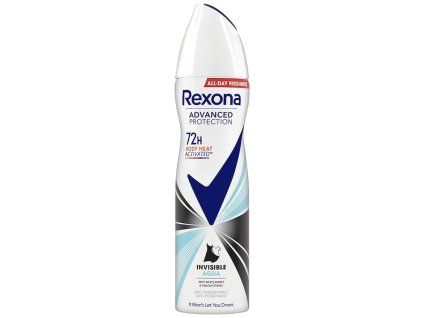 20189 rexona advanced protection 72h invisible aqua antiperspirant 150 ml