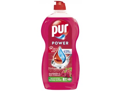9000101386448 pur power raspberry red currant prostredek na nadobi