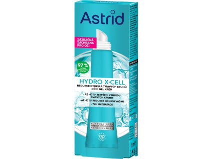8592297010210 astrid hydro x cell ocni gel krem proti otokum a tmavym kruhum