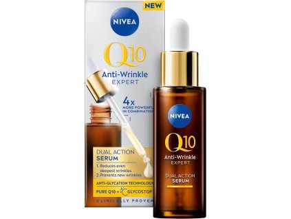 9005800376882 nivea q10 dualni serum proti vraskam anti wrinkle expert