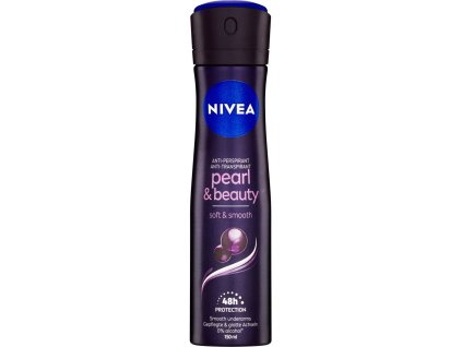 9005800356112 nivea pearl beauty black sprej antiperspirant 150 ml