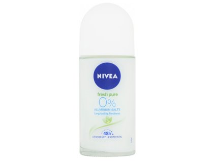 42241614 nivea roll on deodorant 50 ml fresh pure