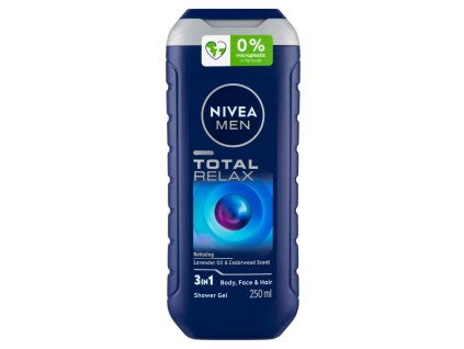 9005800378770 nivea men total relax sprchovy gel 3v1