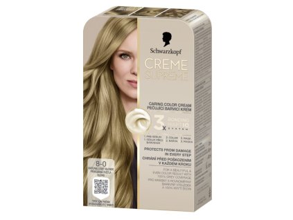 9000101744941 schwarzkopf creme supreme 8 0 prirozena svetla blond barva na vlasy