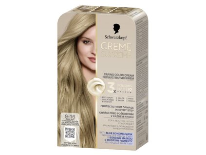 9000101745306 schwarzkopf creme supreme 9 16 chladna popelava velmi svetla blond barva na vlasy