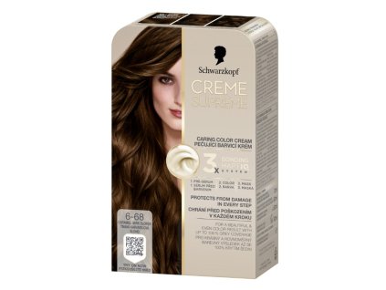 9000101746525 schwarzkopf creme supreme 6 68 tmava karamelova blond na vlasy