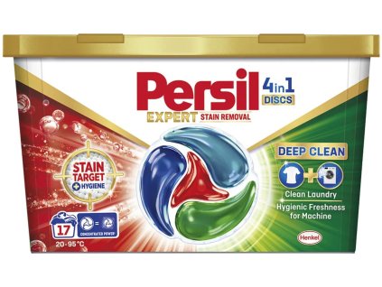 9000101801415 persil discs expert stain removal 4v1 kapsle na prani univerzalni 17 davek