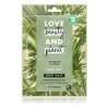 Love Beauty & Planet Rapid Reset Tea Tree Oil & Vetiver plátýnková maska, 21 ml