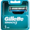 Gillette Mach3 náhradní hlavice, 5 ks