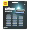 Gillette Mach3 náhradní hlavice, 20 ks
