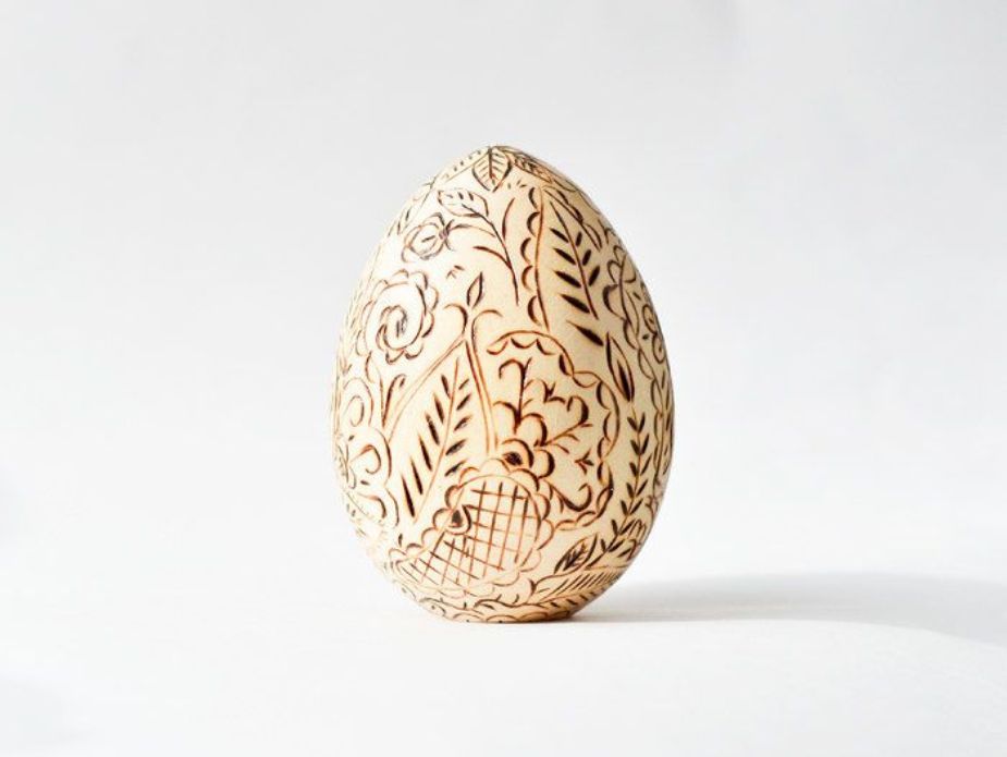 Veľkonočná inšpirácia na vypaľovanie do dreva