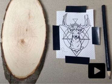 3 způsoby přenesení obrázku na dřevo