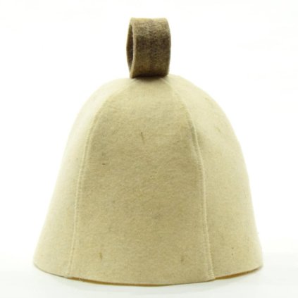 Saunový klobouk unisex – 100% ovčí vlna