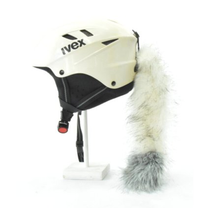 Ozdoba na lyžařskou helmu – ocas