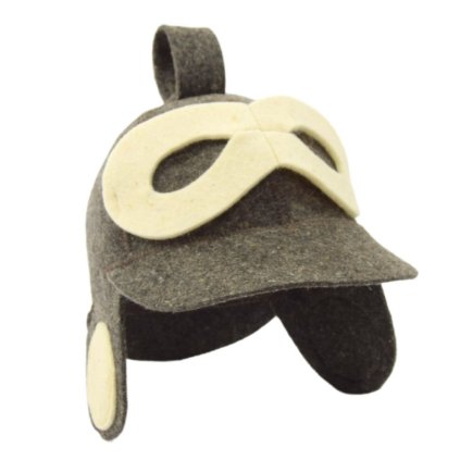 Saunová čepice Pilot – 100% ovčí vlna