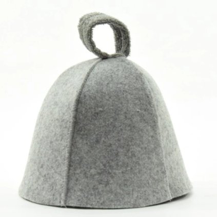 Klobouk do sauny z ovčí vlny – unisex, pro muže a ženy