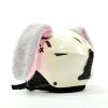Nalepovací uši na helmu – Králík (šedé)