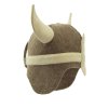 Hnědá saunová čepice Viking – 100 % vlna