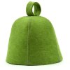 Saunová čepice z ovčí vlny - zvonek