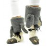 Ručně pletené ponožky s motivem „OSLÍK“ (3)