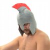 Saunová čepice SPARTAN – helmový styl, polyester filc