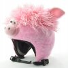 Návlek na lyžařskou helmu – Růžové prasátko