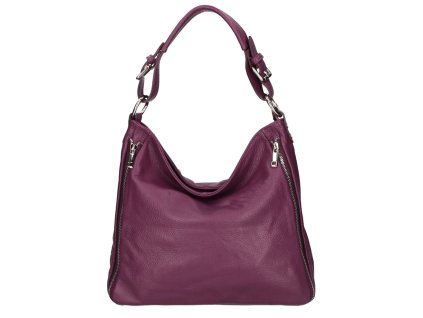 kozena damska kabelka romina s7142 vinove cervena