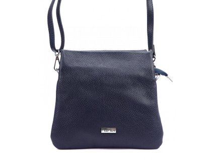 kozena damska crossbody kabelka miamore 01 022 tmava modra
