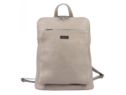 kozeny damsky batoh 01 015 tmave bezovy