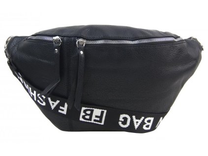damska ledvinka fashion bag v6266 cerna