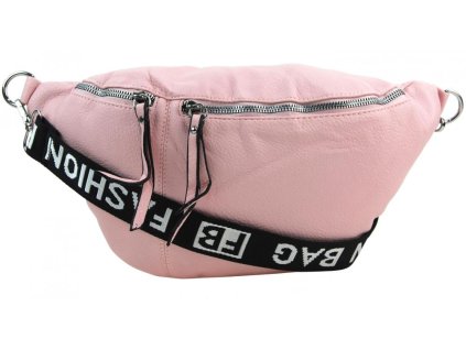 damska ledvinka fashion bag v6266 ruzova