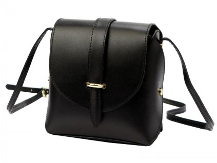 kozena damska crossbody kabelka 1717 cerna 1