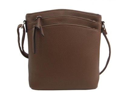 crossbody damska kabelka g7473 prirodni hneda 1