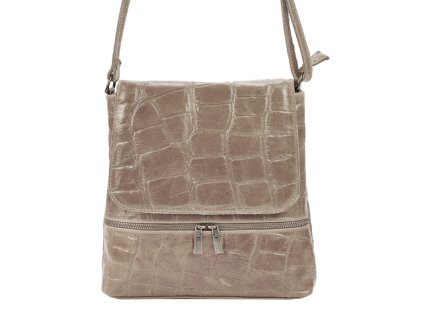 kozena damska crossbody kabelka tr189 ta prirodni hneda
