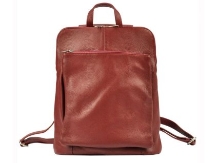 kozeny damsky batuzek 518 001 tmave cerveny