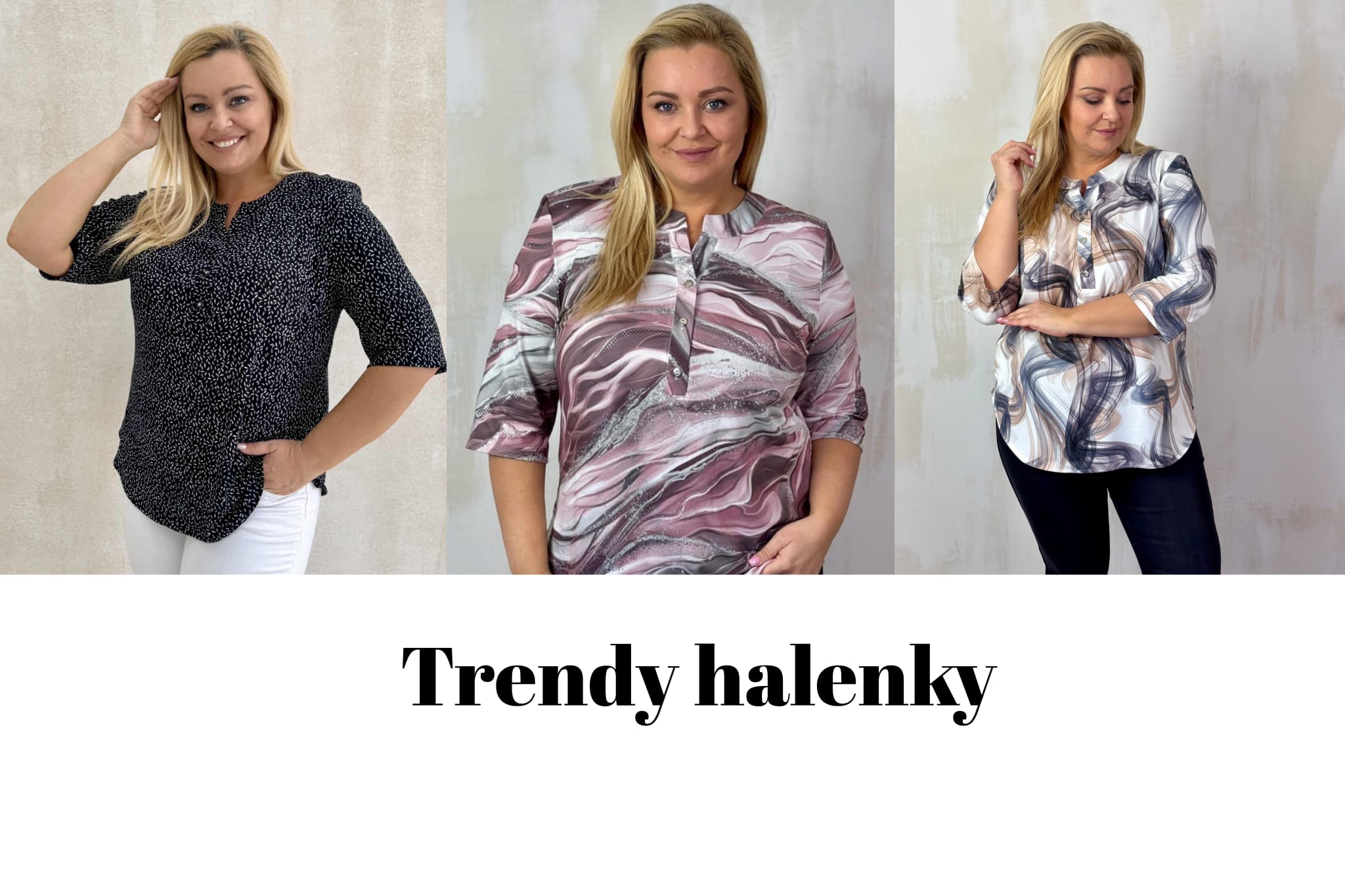Trendy halenky