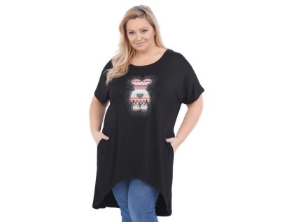 Hurt tunika aplikacja dluzszy tyl czarny 700x1050