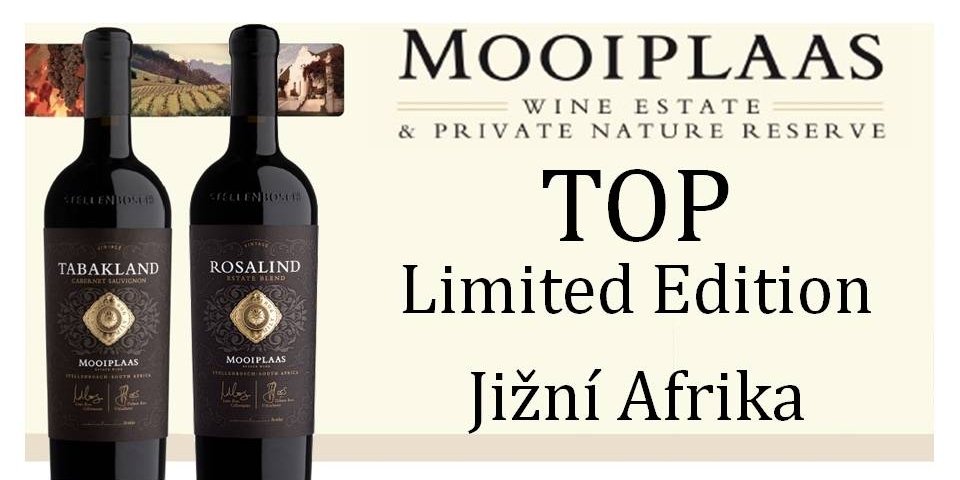 Mooiplaas Top Limited Edition Tabakland Rosalind Jižní Afrika