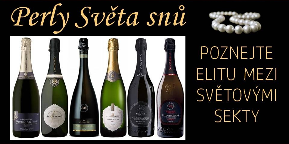 Perly světa snů - absolutně nejlepší šumivá vína