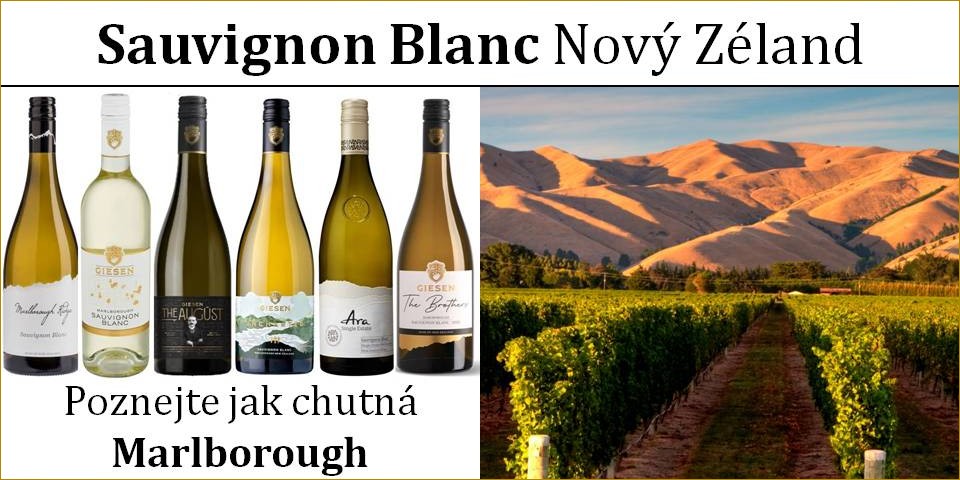 Giesen Sauvignon Blanc balíček Nový Zéland