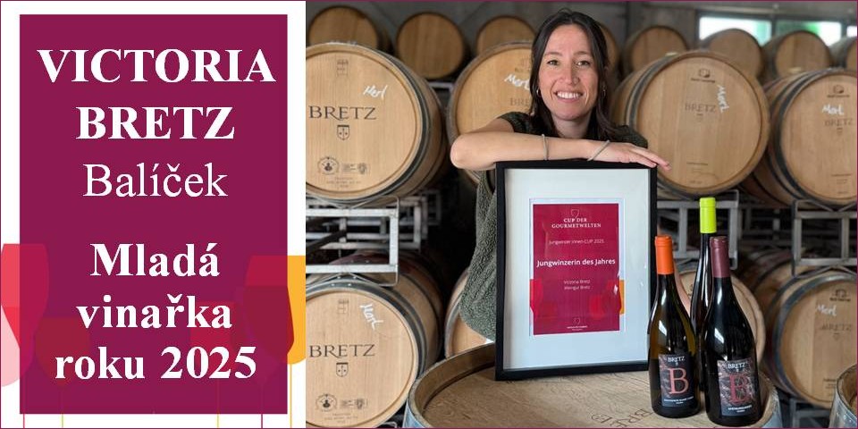 Victoria Bretz Mladá vinařka roku 2025
