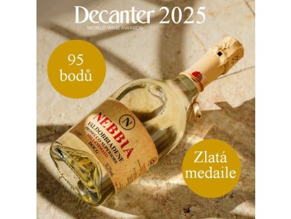 700x700 Vedova NEBBIA ocenění Decanter a Zlatá medaile 2025